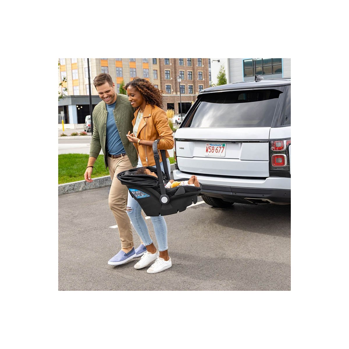 Shyft DualRide Infant Car Seat & Stroller Combo- Beaufort