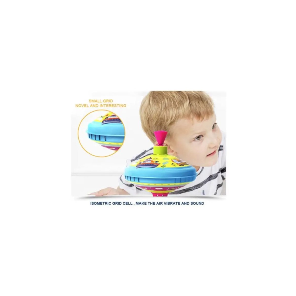 Spinning Tin Top Big Transport