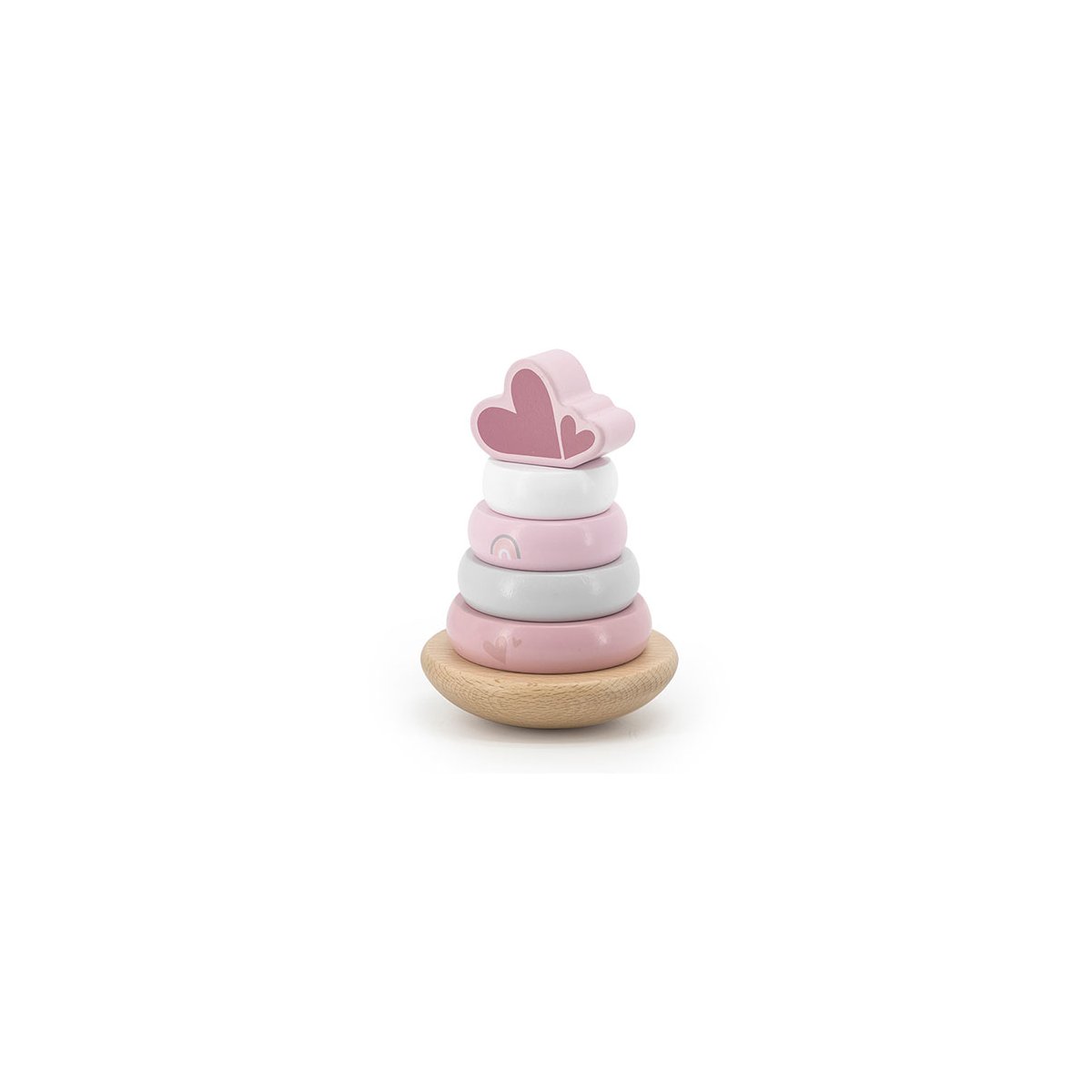 Stacking Rings Balance - Pink