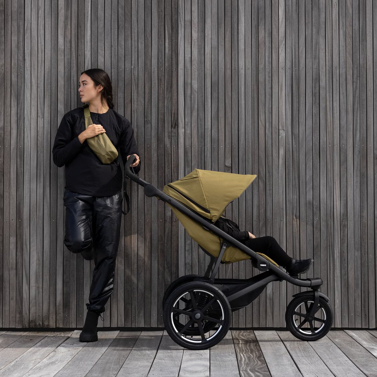 Urban Glide 3 all-terrain Stroller Nutria Green