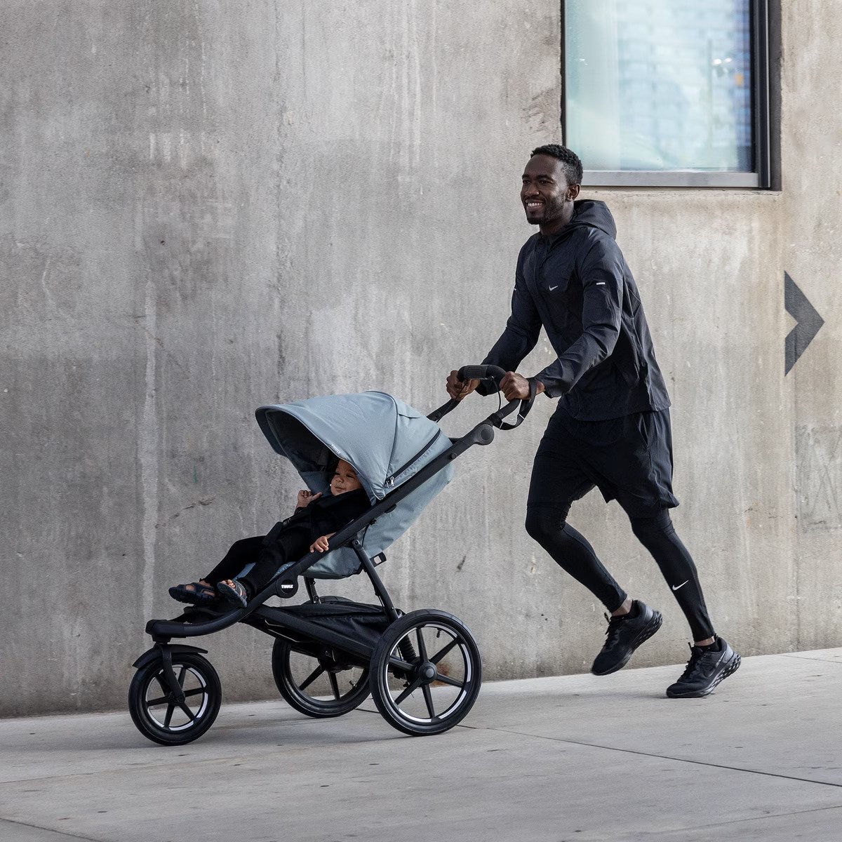 Urban Glide 3 all-terrain Stroller Mid-Blue