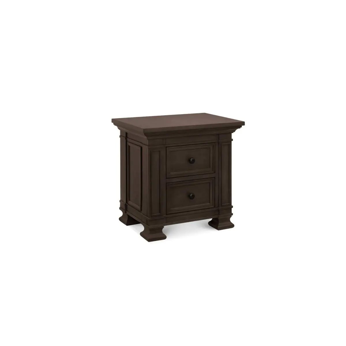 Tillen 4-In-1 Convertible Crib + Double Dresser + Nigh Stand - Truffle