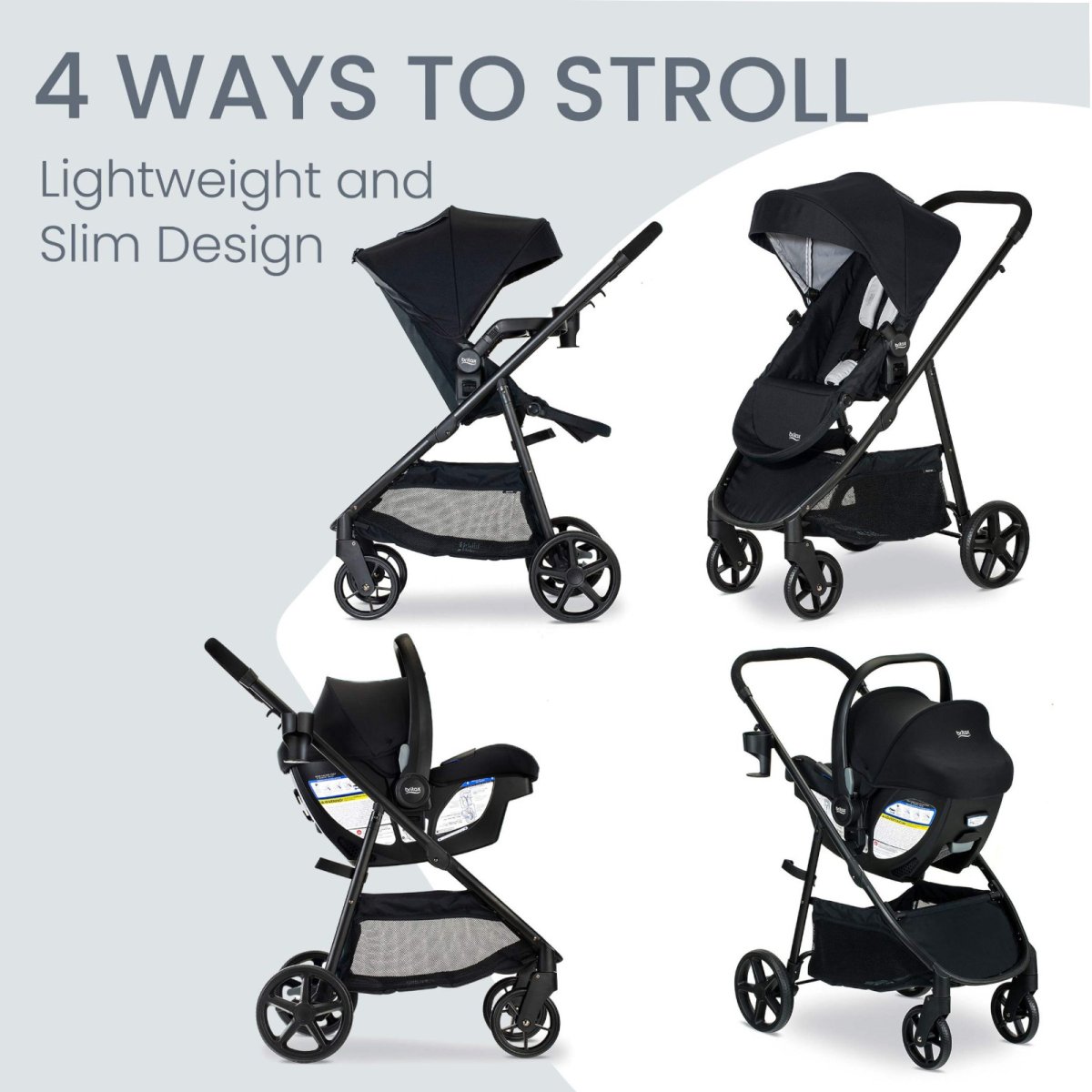 Willow Brook Travel System - Onyx Glacier