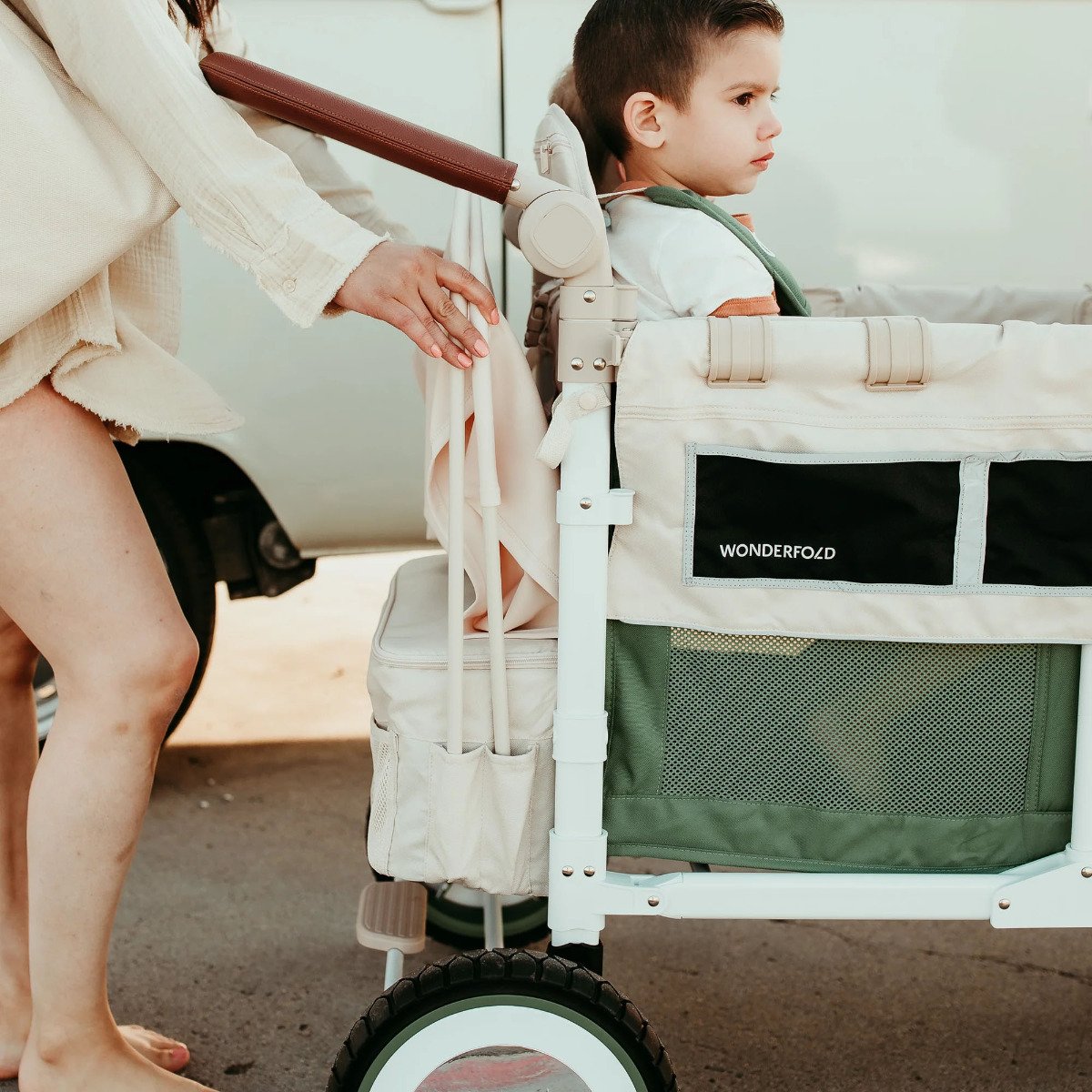 VW Edition Quad Stroller - Bondi Blue