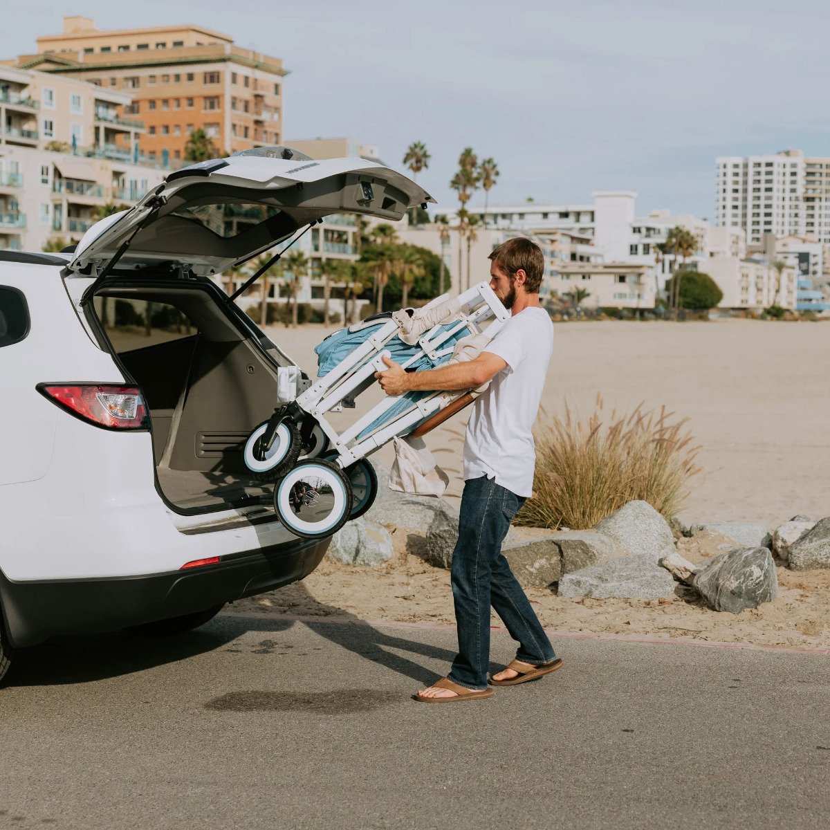 VW Edition Quad Stroller - Bondi Blue