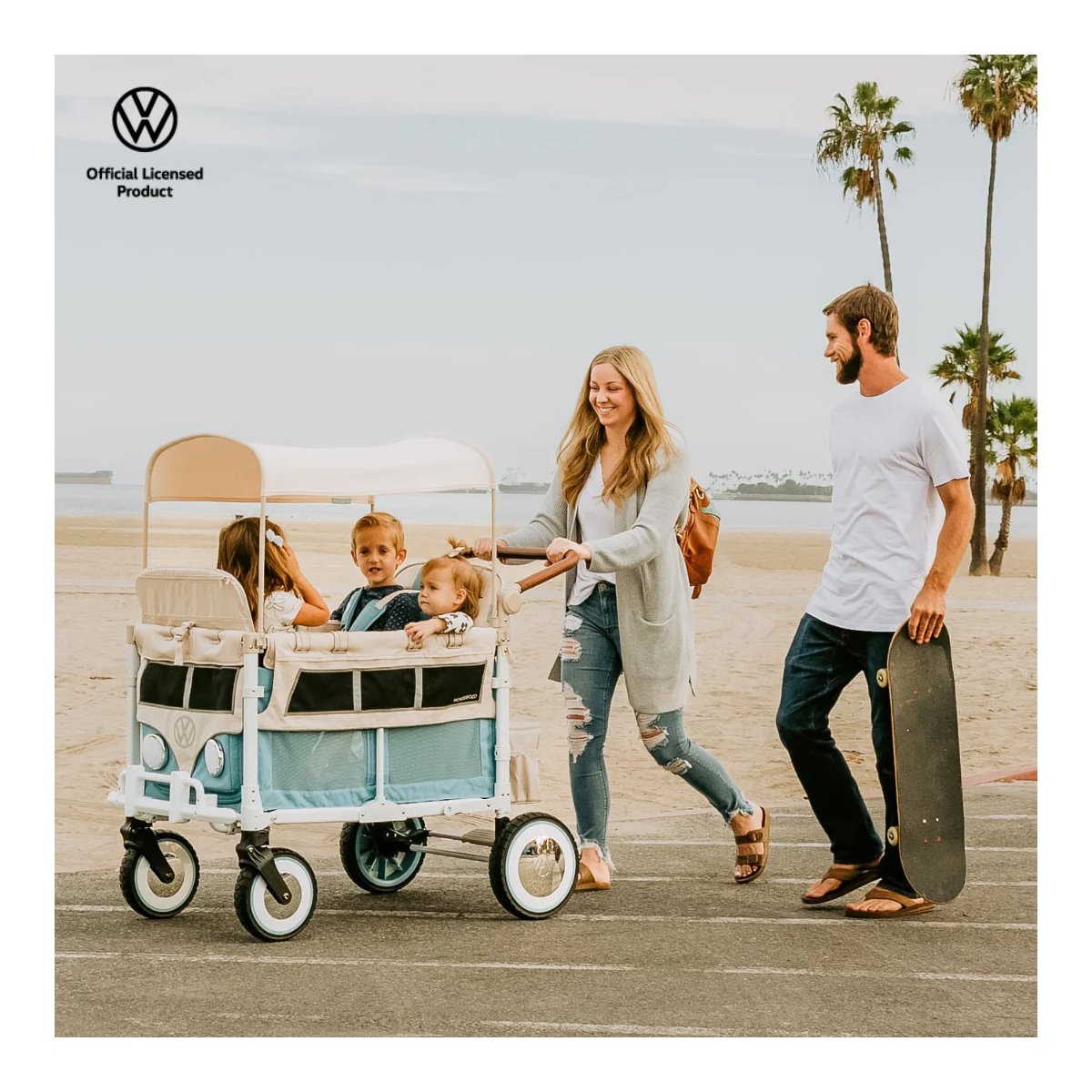 VW Edition Quad Stroller - Bondi Blue