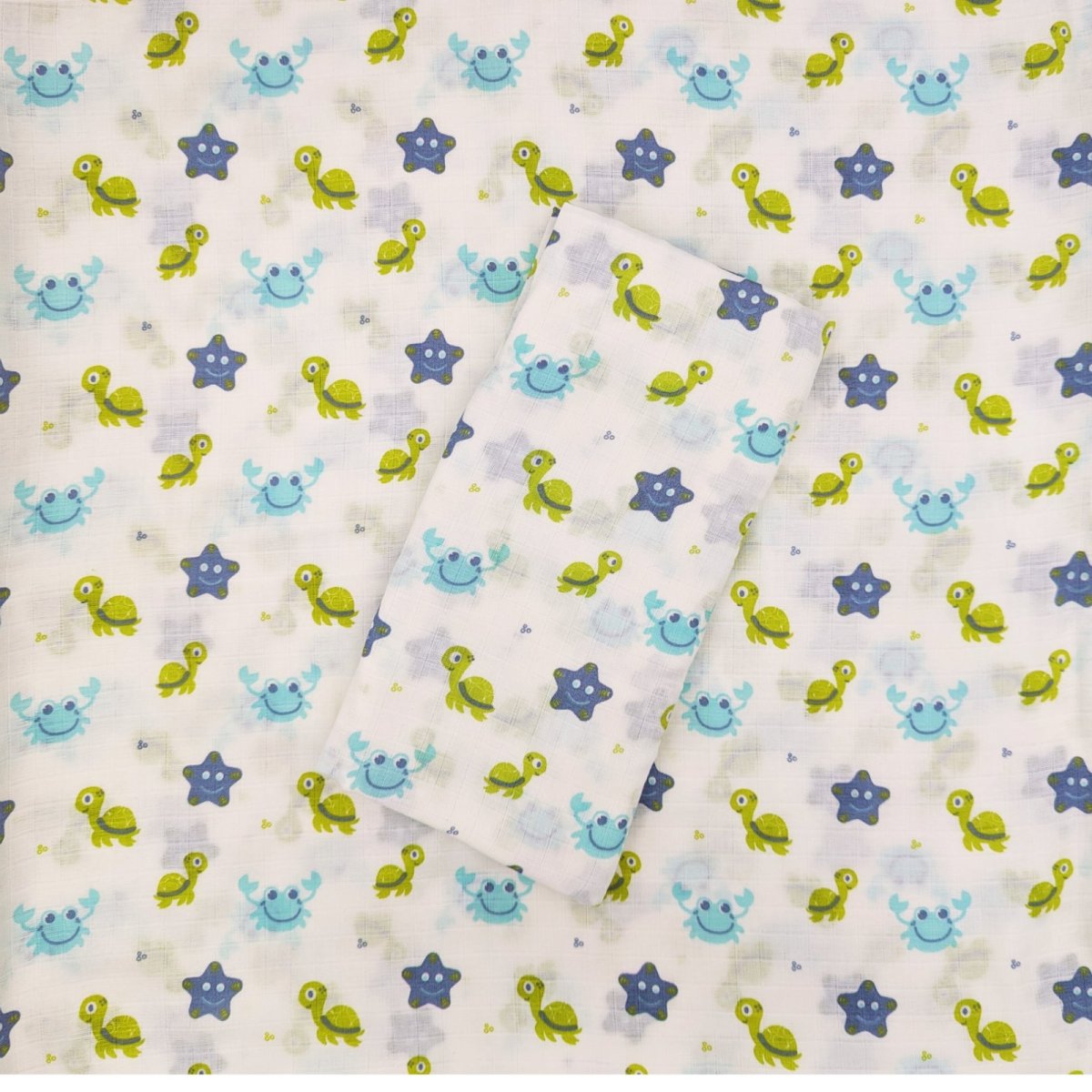 Muslin Swaddle - Sea Turtles