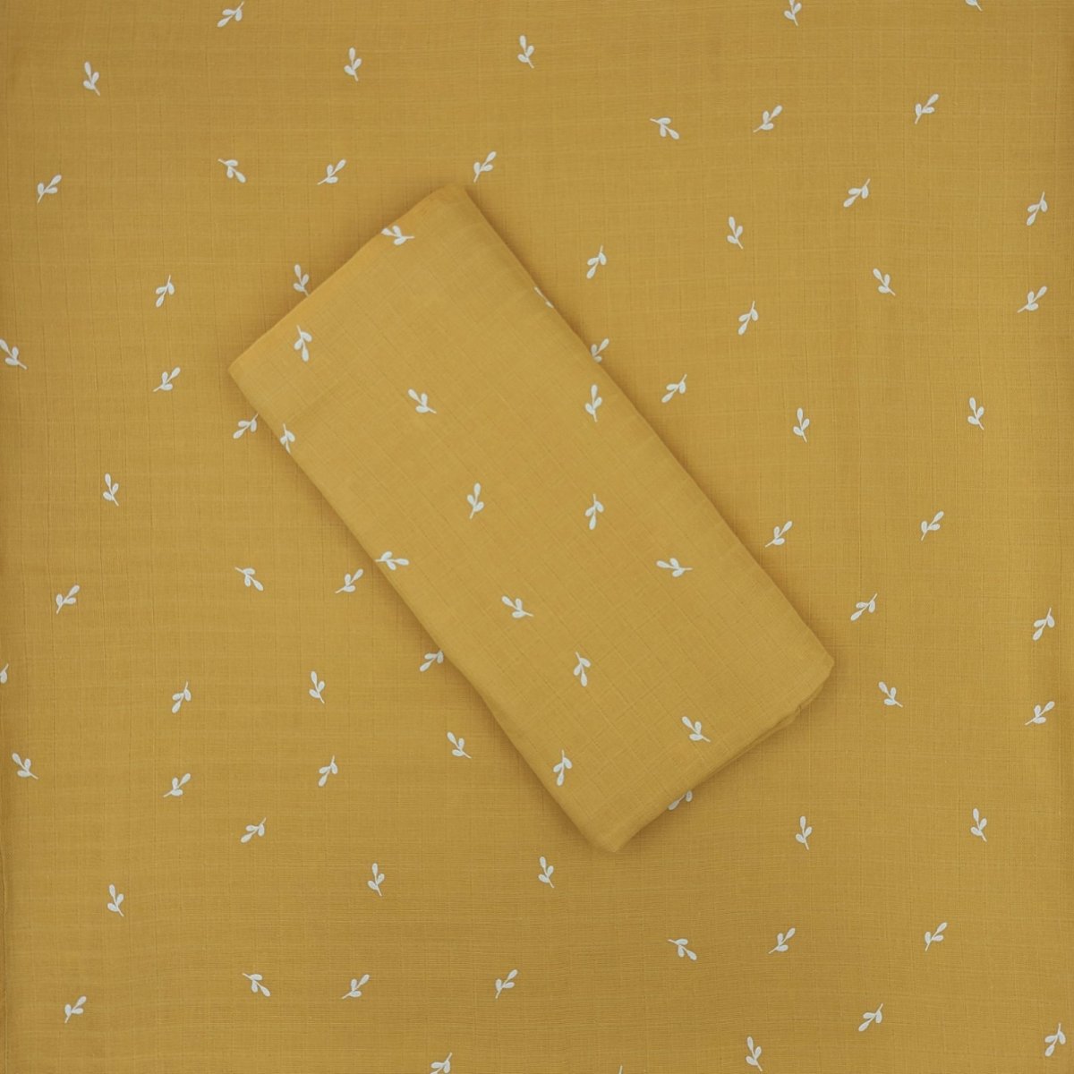 Muslin Swaddle - Yellow Ochre
