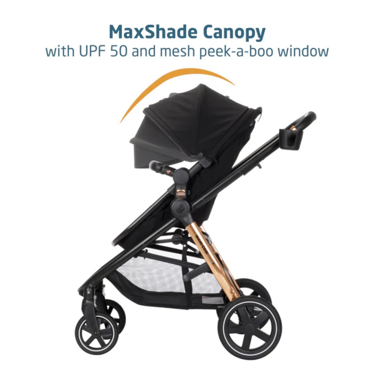 Zelia Luxe 5-in-1 Modular Travel System - New Hope Black