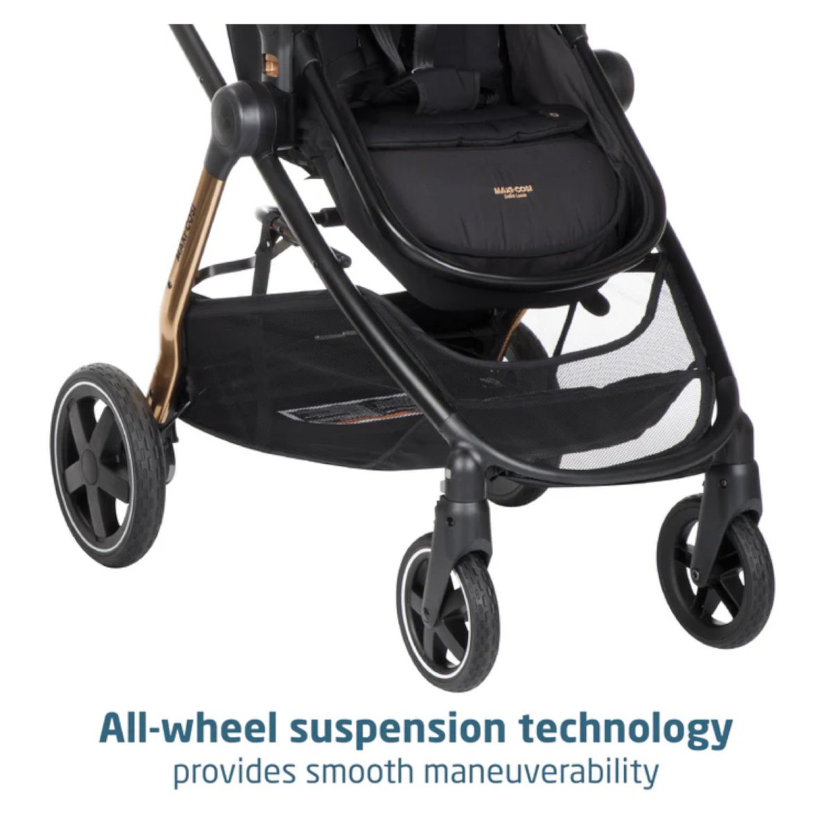 Zelia Luxe 5-in-1 Modular Travel System - New Hope Black